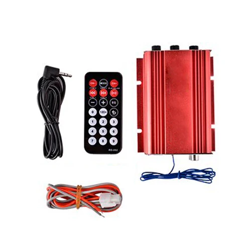 Усилитель + пульт дистанционного управления Динамик для 2 х канальный 500 Вт Авто