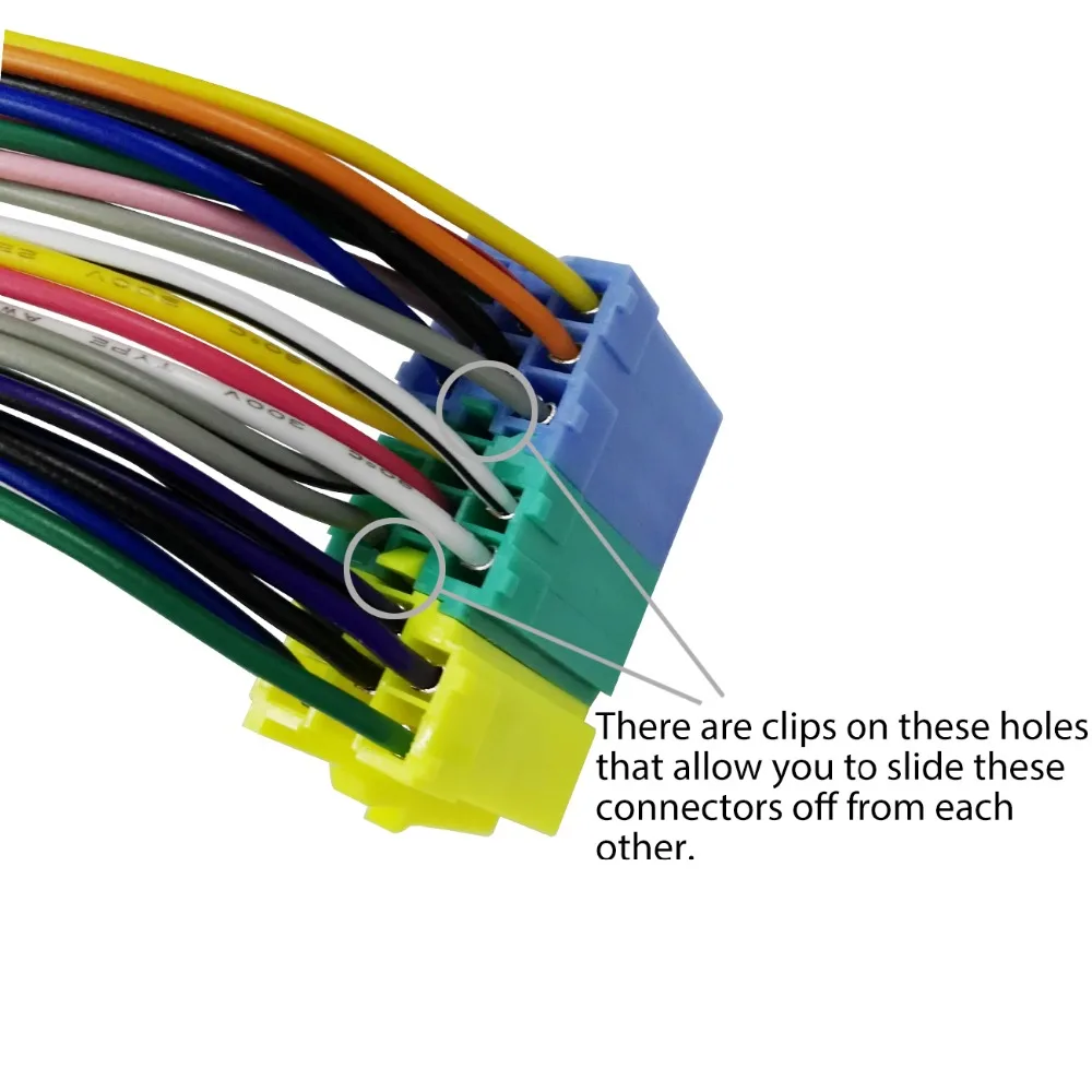 APPS2Car 20 Pin распределитель кабеля сплиттер жгут проводов для Интерфейс Ipod AUX