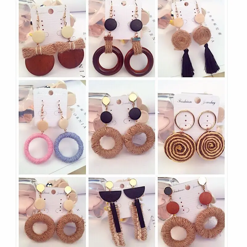 Новинка Модная обувь в богемном стиле полотняного переплетения с геометрическим