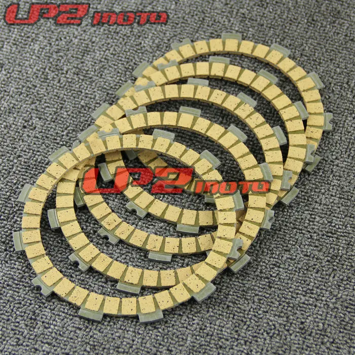 

For kawasaki ZR250 BJ250 ZXR250 Paper Based Clutch Friction Kit Disc Plates Set Motorbike Parts Accessories