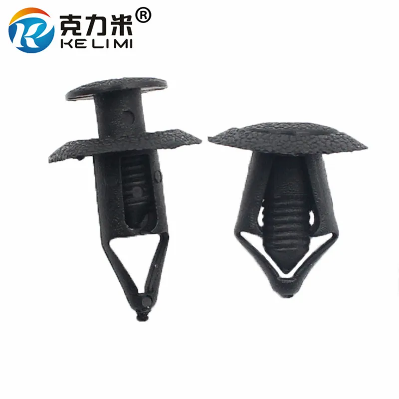 

Фиксатор KELIMI Push-Type для автомобиля, пластиковые заклепки бампера для защиты двигателя, зажимы для крепления автомобиля для Toyota