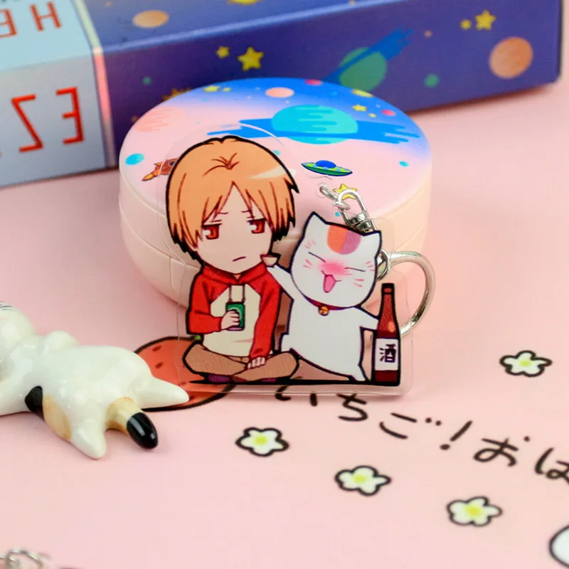 17 видов аниме Bungo бродячие собаки Boku no Hero academic Natsume Yuujinchou акриловый брелок для