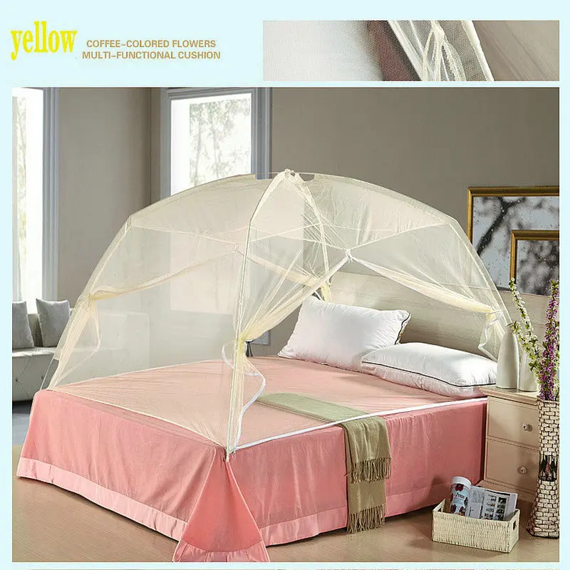 Высокое качество складная автоматическая установка Кемпинг москитные сетки. Дети волшебные москитные сетки. Насекомых отвергать