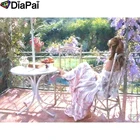 Набор для алмазной вышивки диапай A22385, картина из страз сделай сам с квадратнымикруглыми стразами с изображением персонажей красоты, 100%, Декор 3D