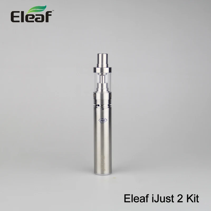 5 шт./лот Оригинал Eleaf Ijust 2 Starter Kit 5.5 мл 0.3ohm 2600 мАч Батареи емкость 30 Вт 80 я Просто