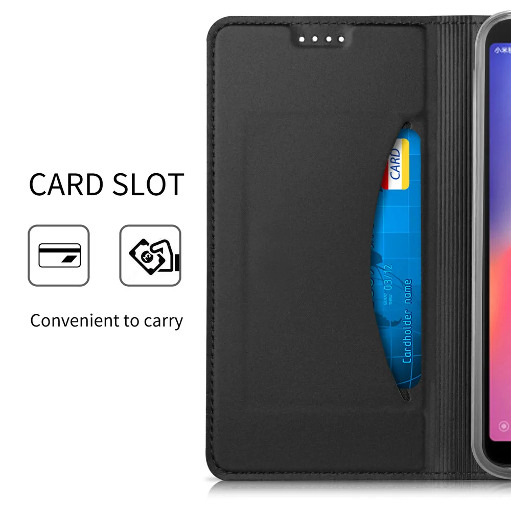 Aikewu чехол для XiaoMi Redmi 6 Чехол Redmi6 роскошный Флип кожаный бумажник книжка Funda Coque