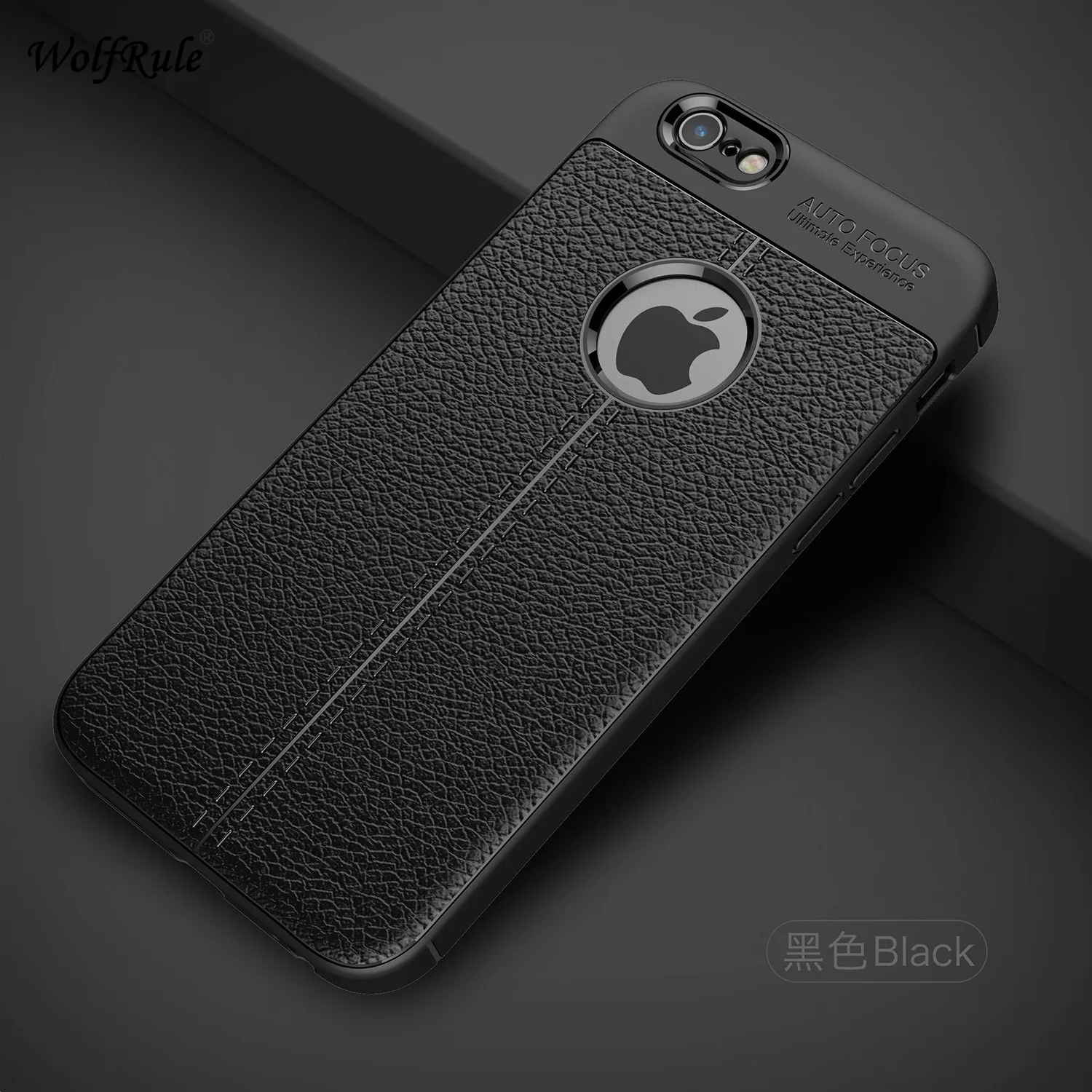 Чехол WolfRule для apple iphone 6s противоударный чехол роскошный кожаный мягкий ТПУ 6 4 7