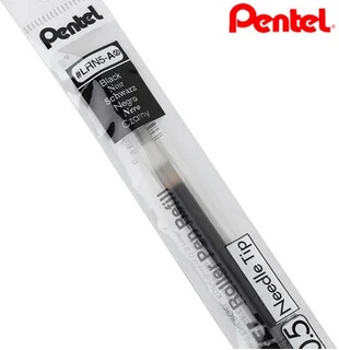 12pcs/lot Japan premium quick drying needle tip 0.5mm gel pen refill high quality smoothly writing roller Pentel LRN5 | Канцтовары для