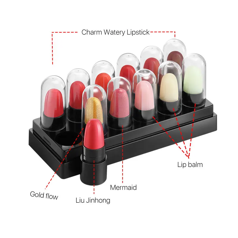 Увлажняющая губная помада Shimmer оттенок Температура изменение Цвет Помады для губ