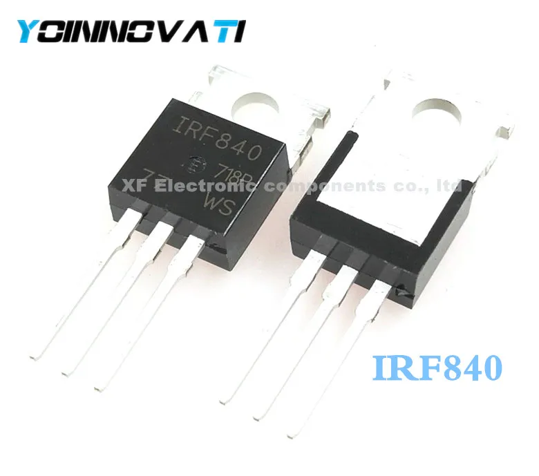 10 шт. IRF840 IRF 840 Power MOSFET N CH 500В 8а 220 IC.|10 pcs|ic poweric 8 |