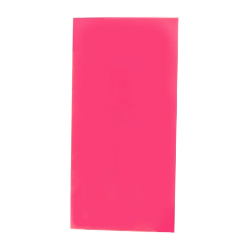 Transparent Red 10x20 см доска из оргстекла цветной акриловый лист DIY игрушки Аксессуары для изготовления моделей - Цвет: Transparent Red