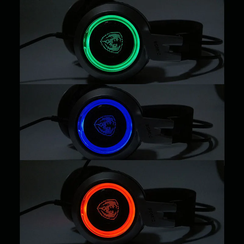 Игровые наушники вибрационная гарнитура USB с микрофоном Микрофон ПК бас стерео