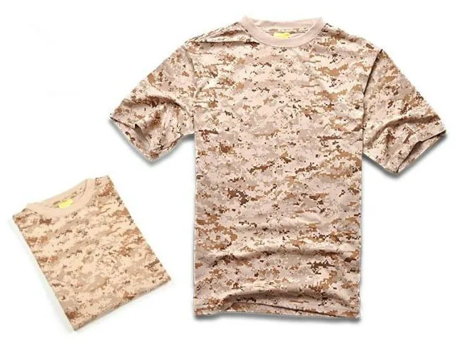 Военная Тактическая армейская футболка камуфляжная охотничья уличная