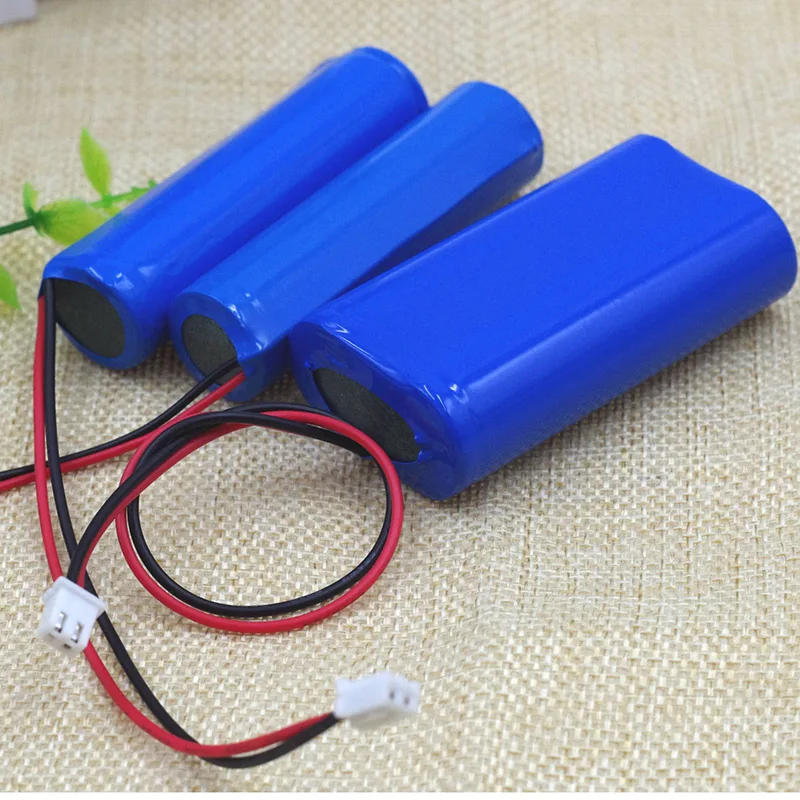 

2023 3.7V 18650 Lithium Battery Pack 2600mAh 5200mAh Fishing LED Light Bluetooth Speaker 4.2V Emergency DIY batteries+