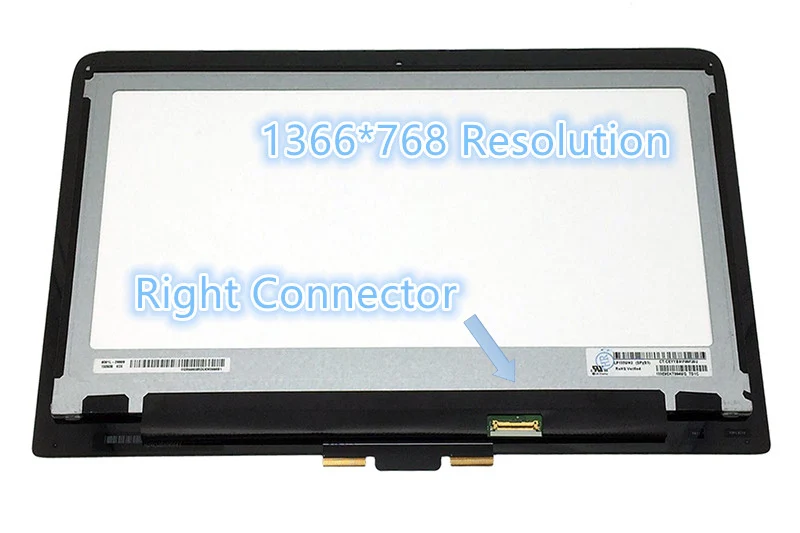 13 3 Lcd сенсорный экран в сборе для HP Pavilion x360 13-s100nj 13-s195nr 1366x768 LP133WH2 (SP) (B3) | Компьютеры