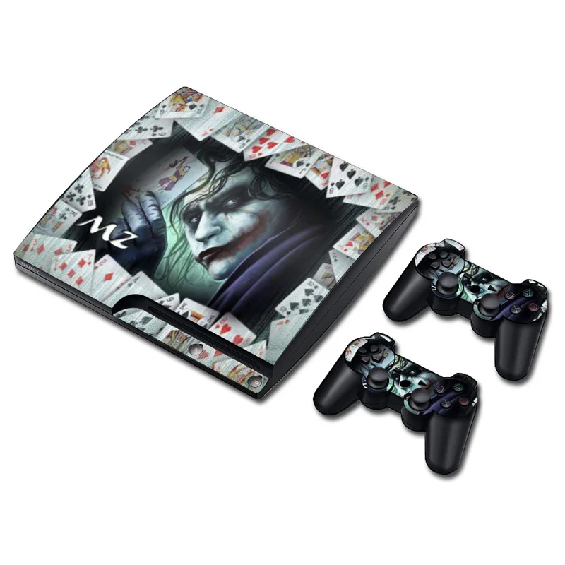 Горячая игровая консоль и контроллеры наклейка для sony PS3 тонкий обруч покрытие из винила для ps3 Slim наклейки для тела