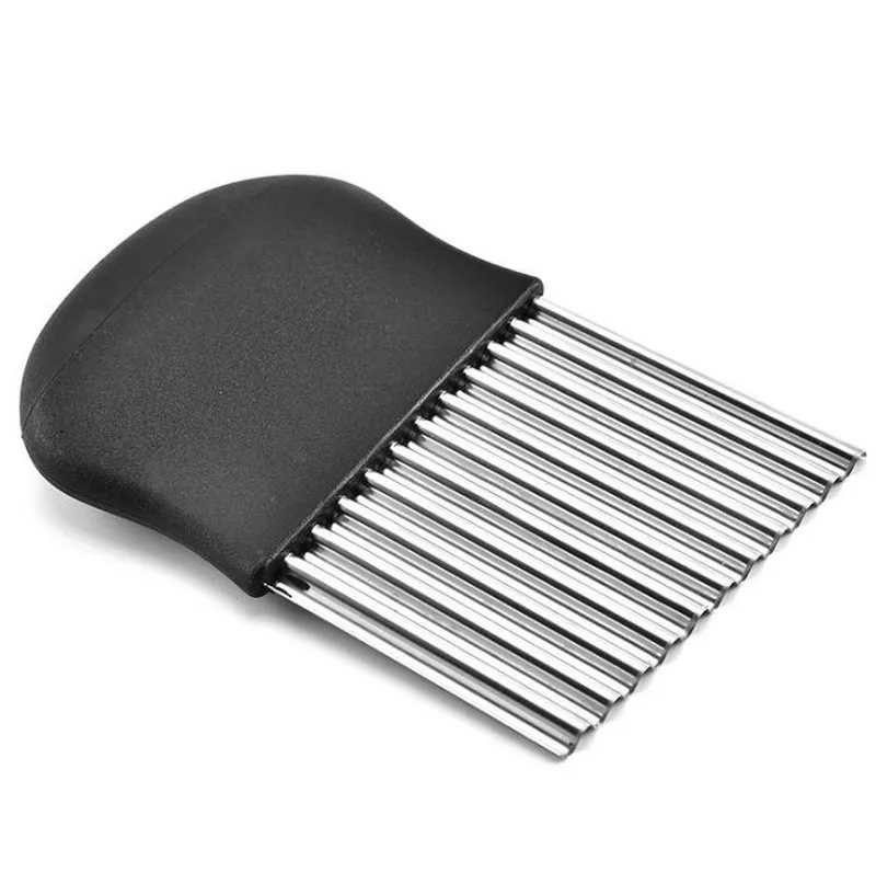 Волнистый нож для резки картофеля слайсер лука фриса фри салата волнистый