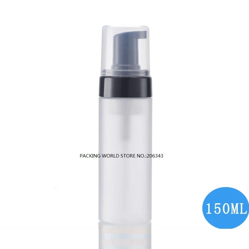 150 мл матовая пластиковая ПЭТ бутылка с пеной щетка насоса для моющего