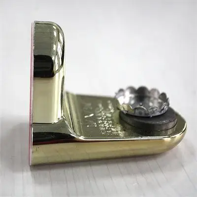 

New Convenient Golden-style Soap Dish Wall Mounted Bathroom Magnetic Soap Holder Stand 1PCS