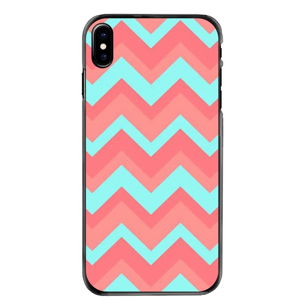 Accessories Phone Cases Cover Gray And Mint Green Chevron For Samsung Galaxy Note 2 3 4 5 S2 S3 S4 S5 MINI S6 S7 edge S9 S8 Plus |