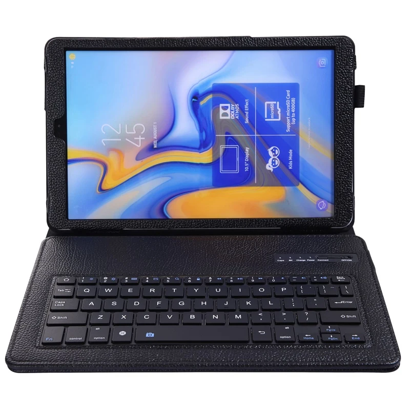Чехол для клавиатуры Lychee Samsung Galaxy Tab A 10 5 модель Sm T590/T595/T597 тонкий корпус легкий