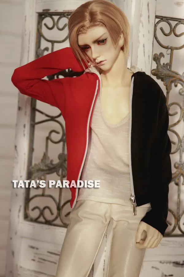 1/3 масштаб аксессуары для шарнирной одежды куртка с капюшоном бейсбольная куклы