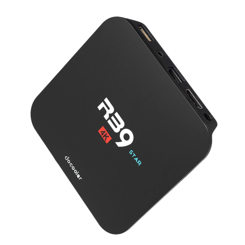 Android 7 1 Docooler R39 STAR Smart TV Box RK3229 четырехъядерный UHD 4K VP9 H.265 2 ГБ/16 ГБ DLNA WiFi LAN HD