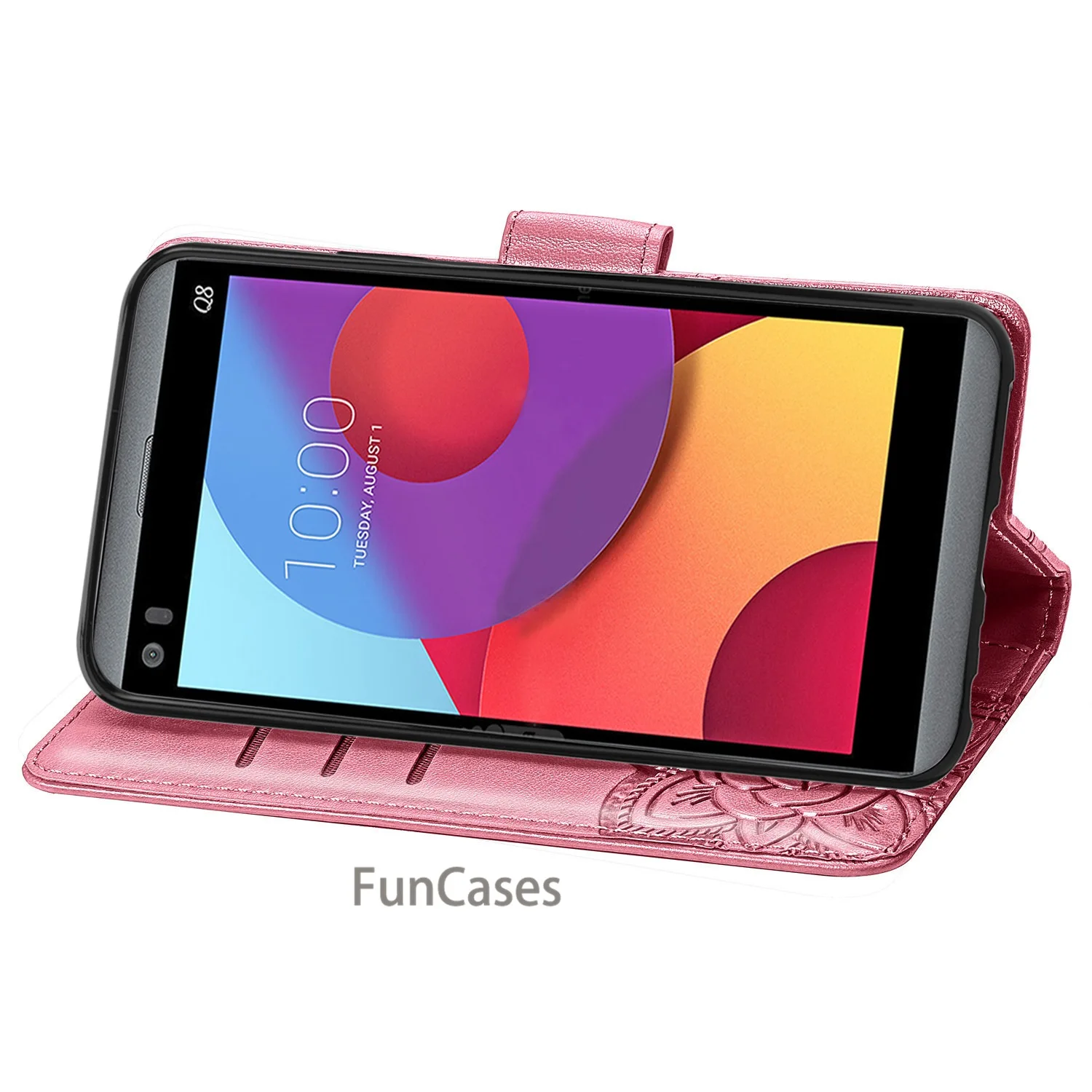 Luxury Flip Wallet PU Leather Smartphone Bags Case For LG Q8 V20 MINI Card Slots Holder Stand Cover Capa | Мобильные телефоны и