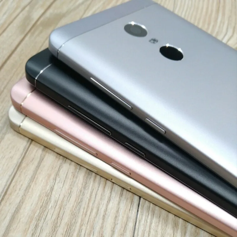Оригинальная задняя крышка аккумулятора для Xiaomi Redmi Note 4X 4 Гб MTK металлическая