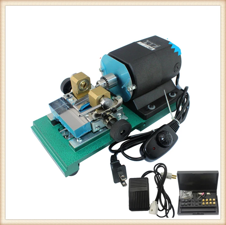 Mini Jewelry Pearl Beads Drilling Holing Machine Jewelry Drill Tool & Equipment Set