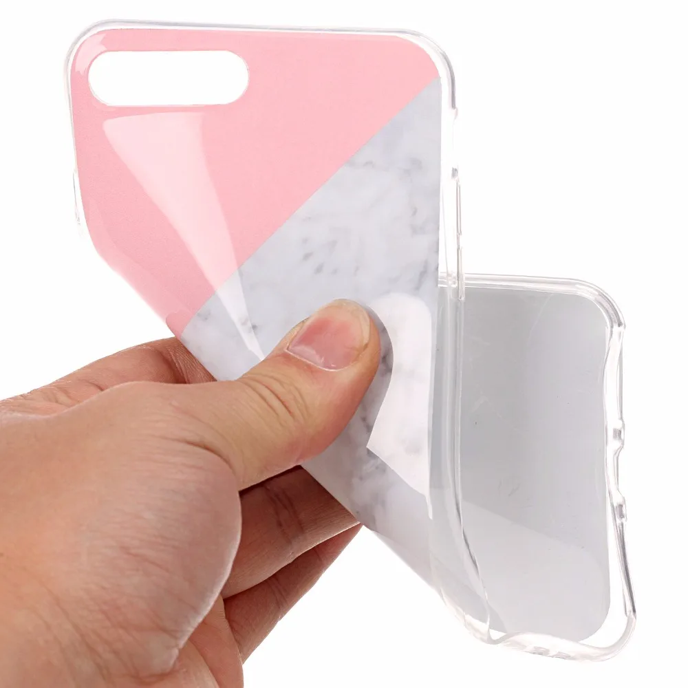 Soft TPU Silicone Cases for iphone On 4 4S 5S 5C SE 6 6s 6plus 7 Plus Marble Stone image Para For iPod Touch 5/6 Back Cover |