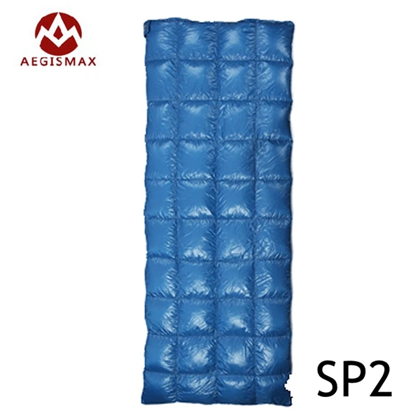 SP2 Blue Aegismax открытый конверт спальный мешок белая утка вниз для отдых туризм оборудование семья Bolsa де dormir красный 350 / 500 / 800 г спальный мешок взрослый - Цвет: SP2 Blue