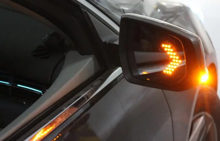 Автомобильные стрелы 2 шт. зеркальные указатели поворота 100 лм постоянный ток 12