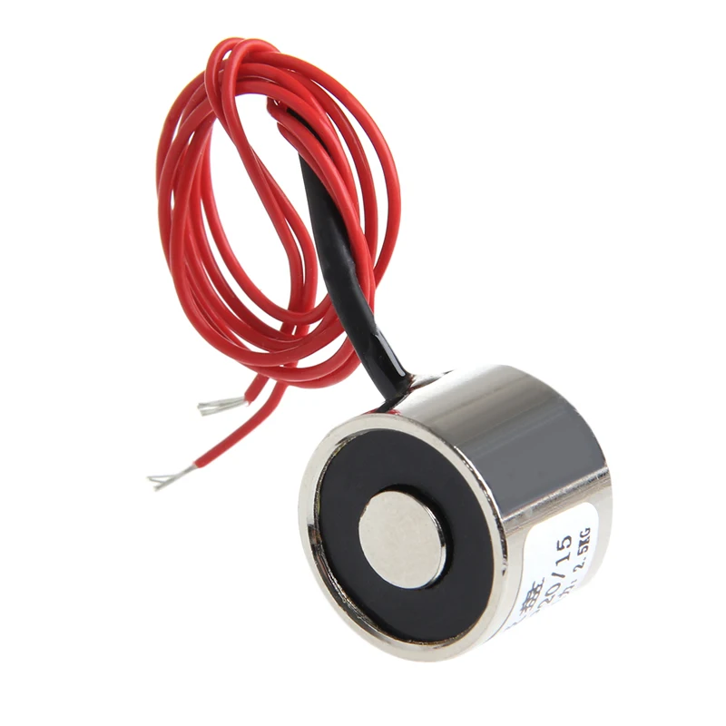 

Holding Magnet Electric P20 / 15 Lifting 2.5 KG Electromagnet Solenoid DC 12 V