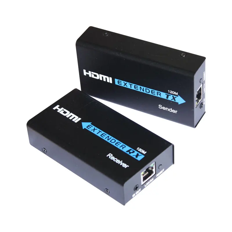 AMS HE120 HDML удлинитель сплиттер 120 м по cat5e/6 кабель до TCP/IP 3D & 1080P поддержка 1