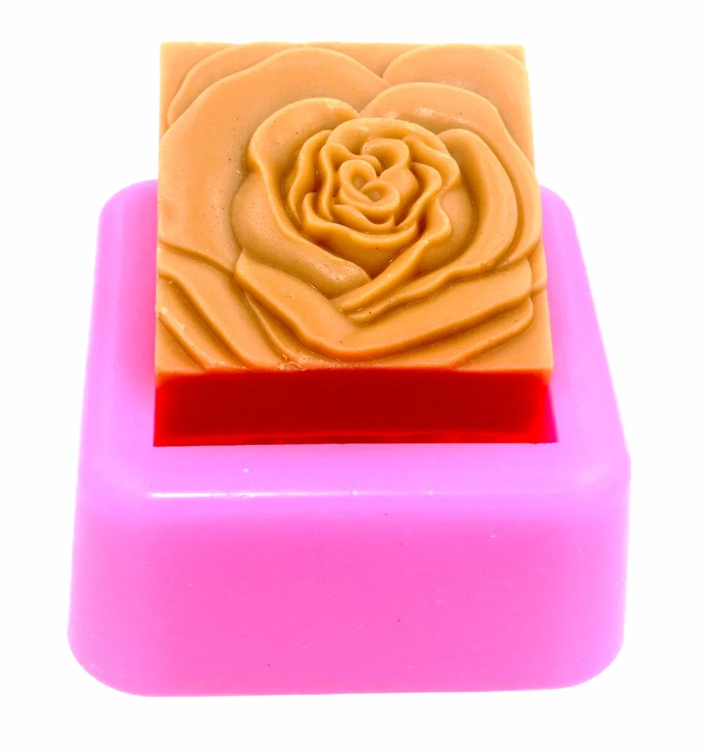 Форма для цветов, силиконовая форма для мыла, ручная работа, формы для свечей S471