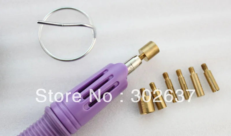 Бесплатная доставка 1 набор аппликаторов стразы горячей фиксации палочка с 7