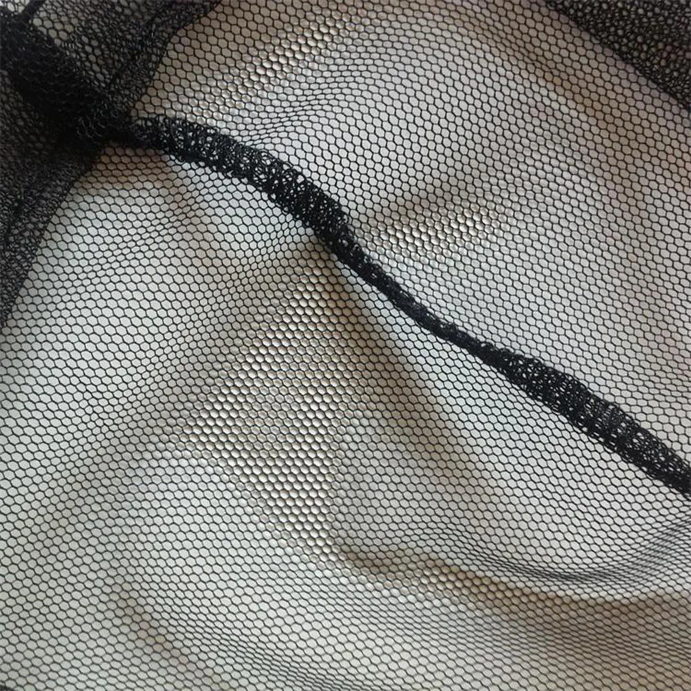 1PCS 46*46cm Mosquito Bee Insect Mesh Head Face Protect Fishing Net Hat Mask Cap Caps Apparel|Рыбацкие кепки| |
