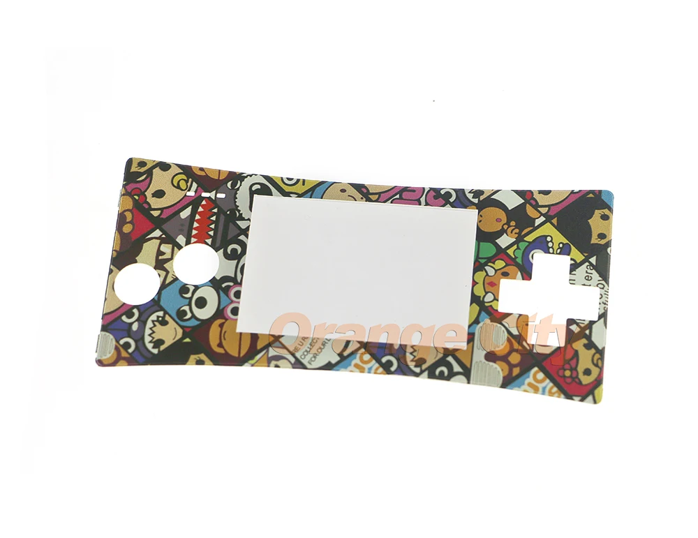 5PCS/LOT new cartoon design Faceplate Cover Front Shell Housing Case For Game Boy for Micro GB M ChengChengDianWan | Электроника