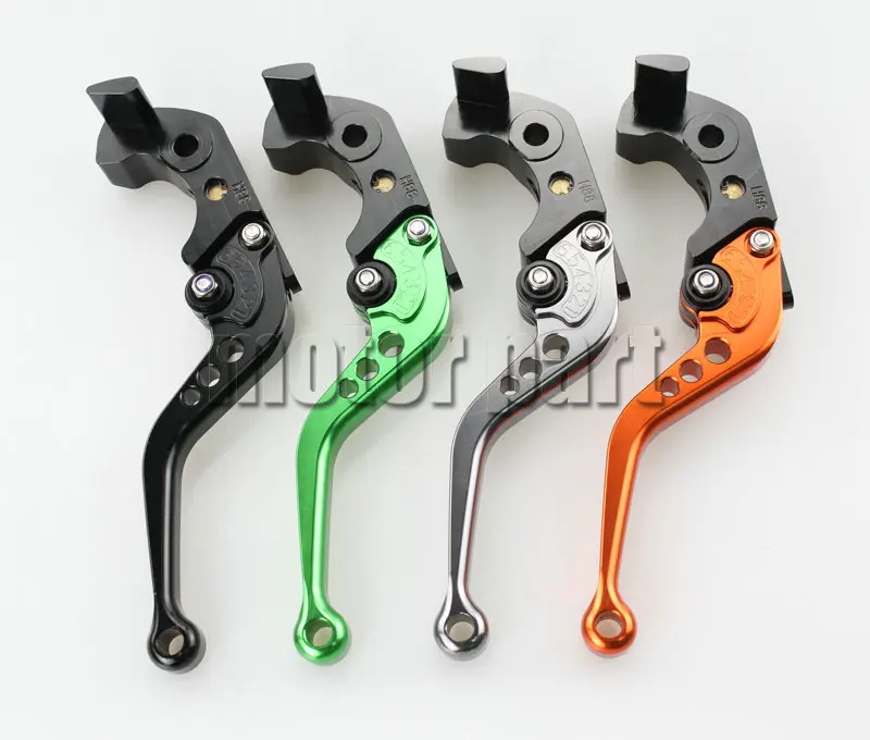 CNC мотоциклетные регулируемые короткие рычаги для Kawasaki Ninja 400R 650R ER 6F EX650 Versys 650 09 10 11
