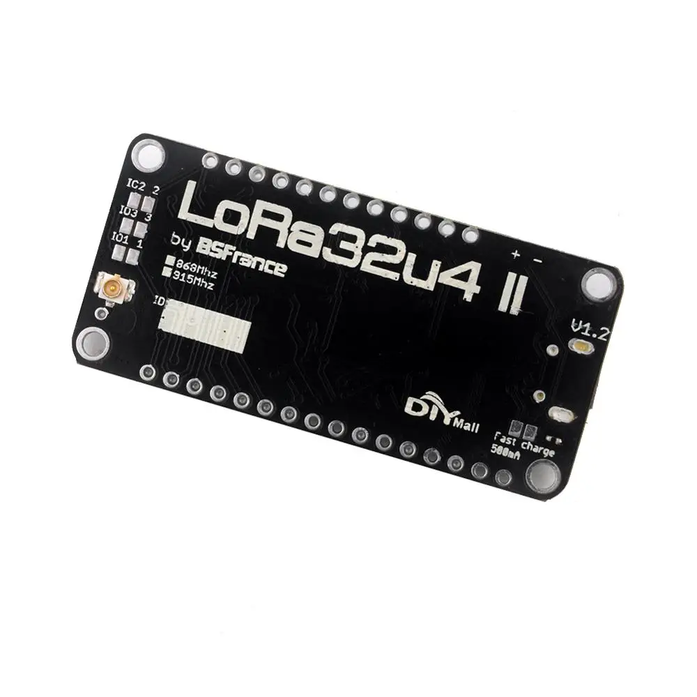 DIYmall LoRa32u4 II Lora Development Board Module LiPo Atmega328 SX1276 HPD13 868 MHz with Antenna | Электроника