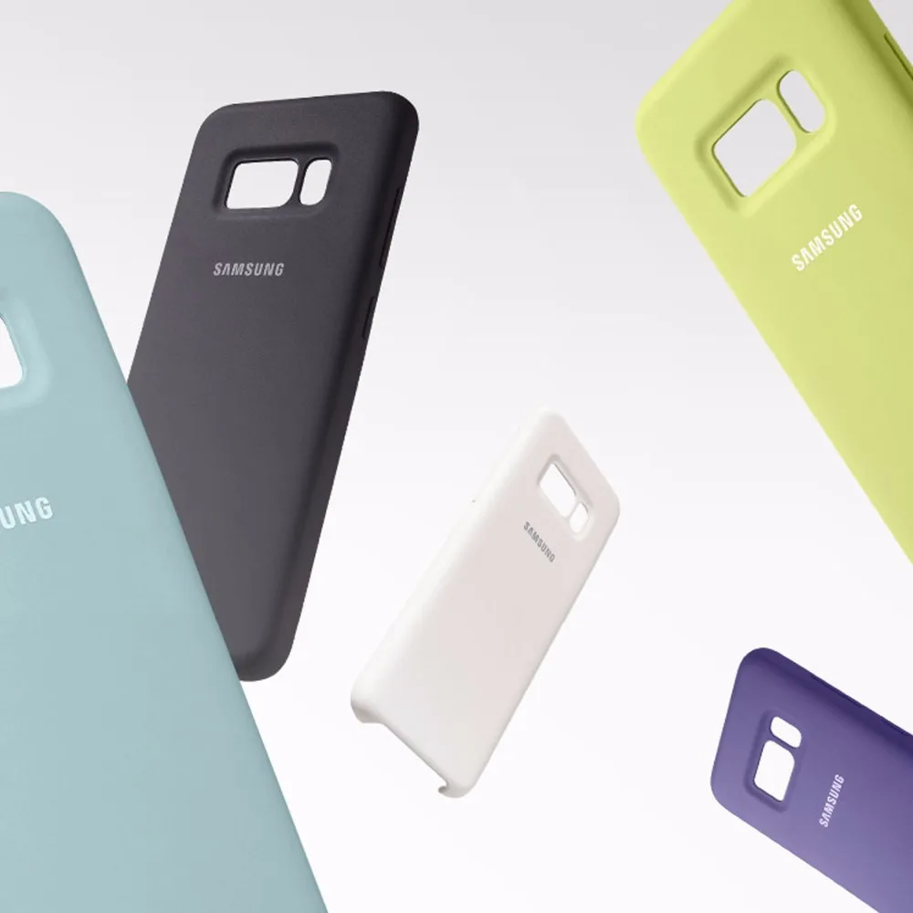 samsung силиконовый чехол для samsung Galaxy S8 S8 PLUS g9550 9500 EF-PG950-6 цветов защита от износа