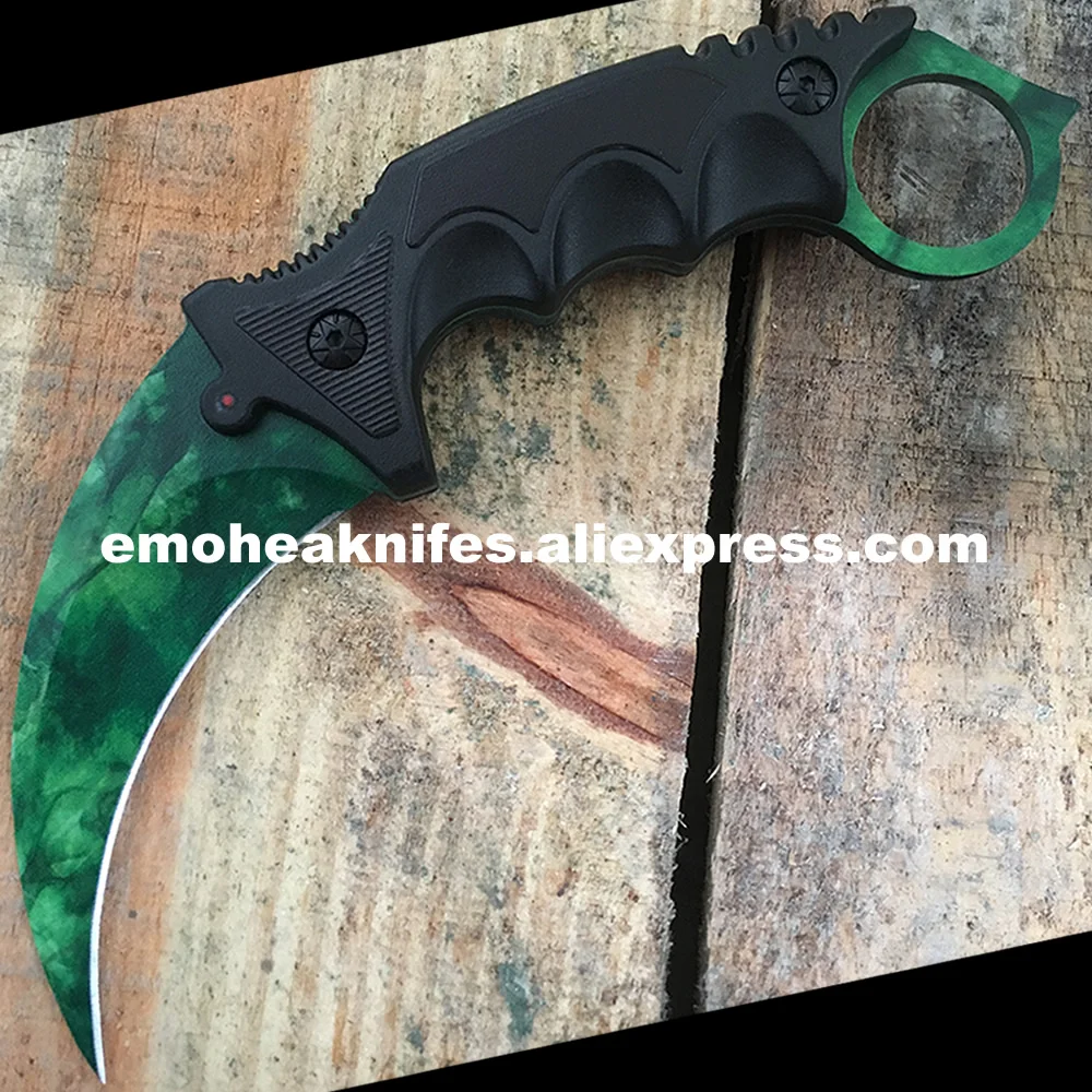 Гамма допплер M9 Боуи CS GO Karambit коготь нож острый Counter Strike Тактическая игра ножей