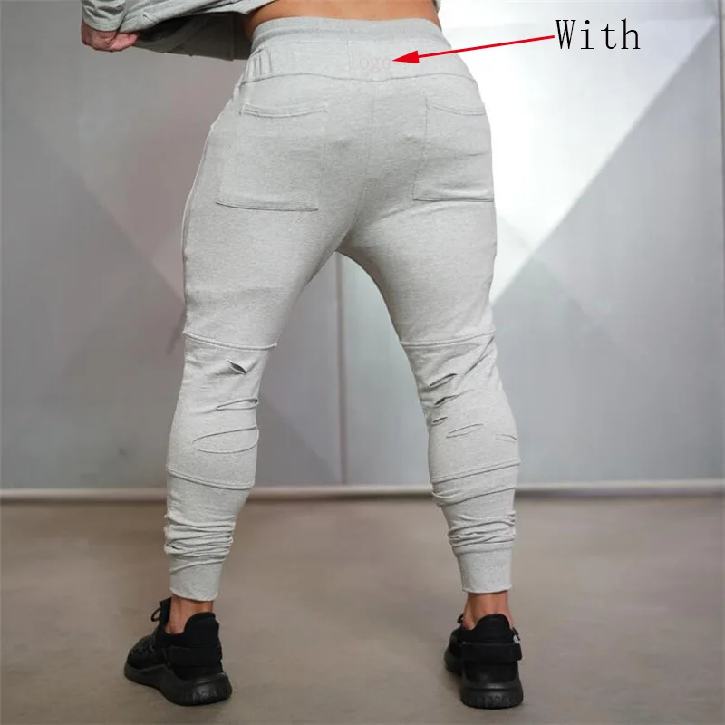 

2018 New Sportswear Gyms Pants Mens Tracksuit Casual Pant Male Fitness Workout Pants Sweatpants Trousers Jogger Pants