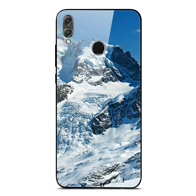 as photo 39 Чехол для huawei Honor 8X, чехол Honor8x Max, задняя крышка из закаленного стекла, чехол для huawei Honor 8X, чехол 8 X TPU, бампер Honor 8X Max - Цвет: as photo 39