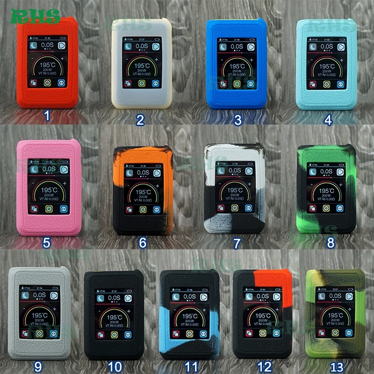 2017 горячий новый продукт 13 цветов силиконовый чехол для 200 Вт Joyetech Cuboid Pro с 2 4