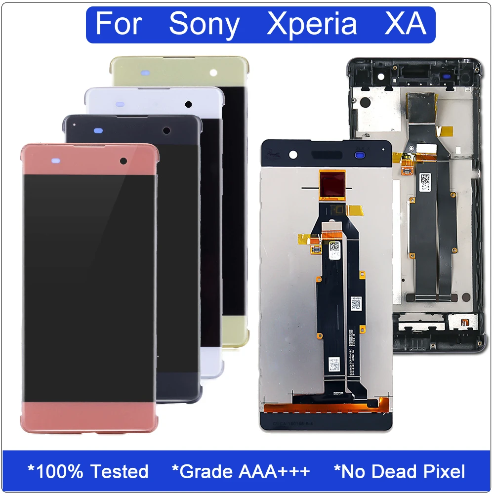 5 0 ''ЖК дисплей для Sony Xperia XA F3111 F3113 F3115 Сенсорный экран Дисплей планшета