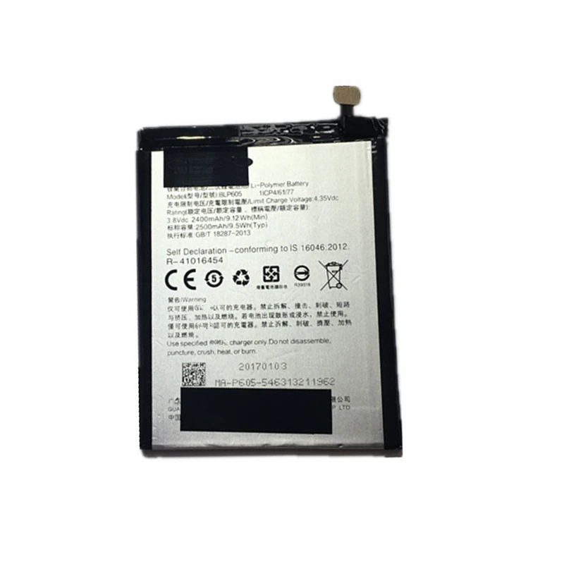 Аккумулятор BLP605 для телефона Oppo A33 A33T A33F A33W A33M F1 A35 2500 мАч сменные батареи AAA