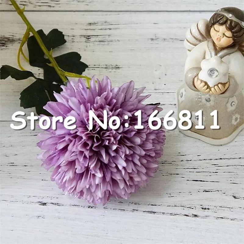 Имитация одного стержня Одуванчик имитация мечта хризантемы шар для DIY свадебный