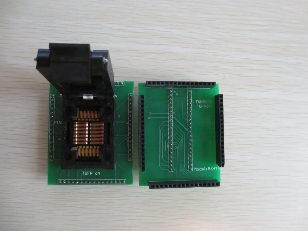 Рисунок 2 - Разъем адаптера QFP64 специально